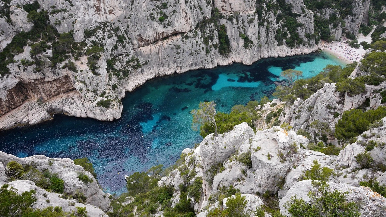 La calanque d'En-Vau, Ă  visiter Ă  Cassis.