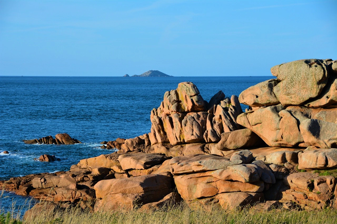 Côte de granit rose en Bretagne
