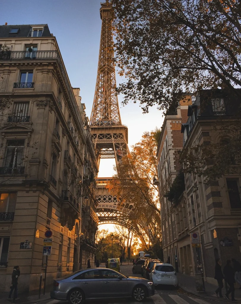 Vue sur la Tour Eiffel