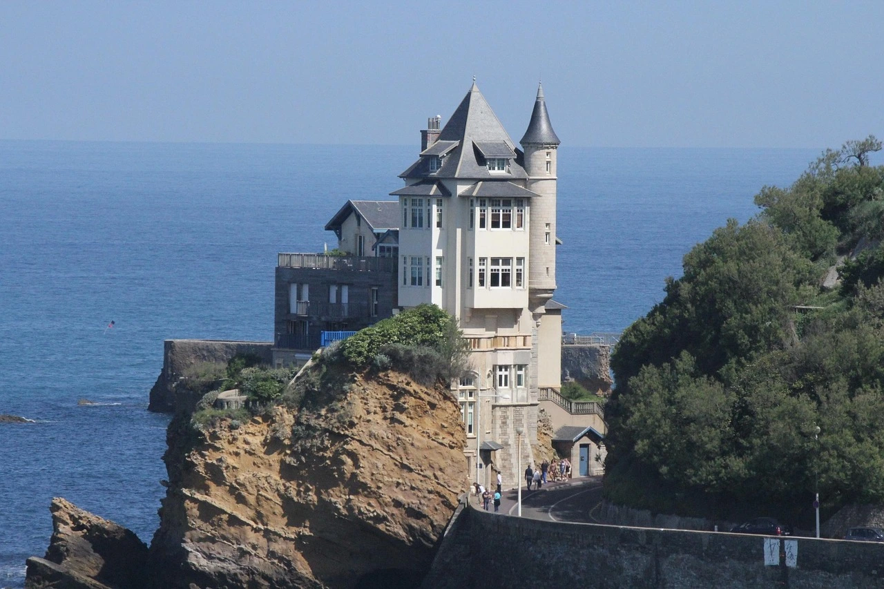 La Villa Belza à Biarritz.