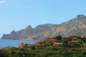 Calanques de Piana en Corse.