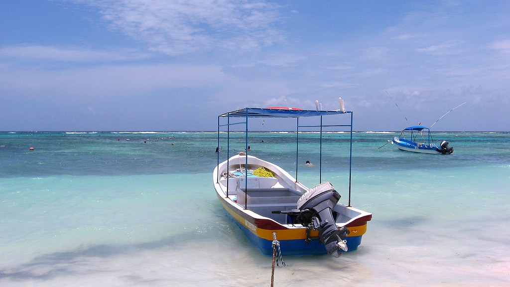Bateau à Akumal