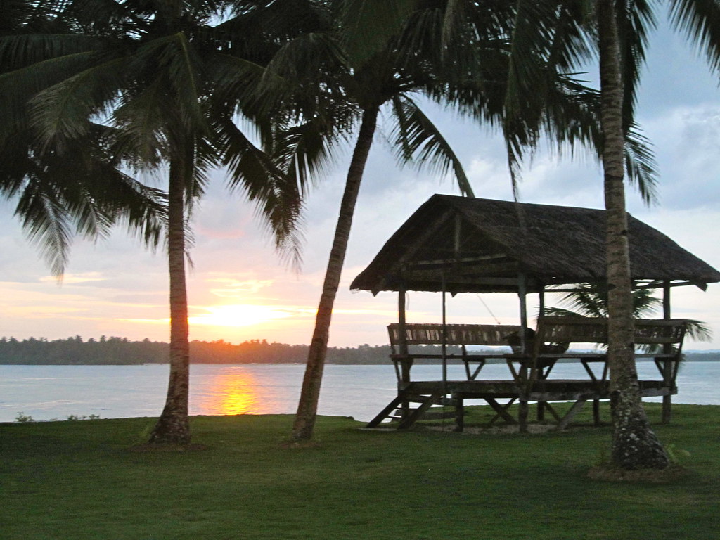 Coucher de soleil à Cloud 9