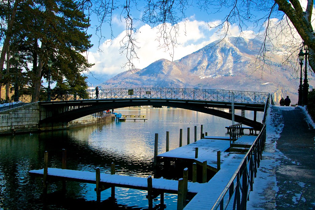 Le Pont des Amours à Annecy