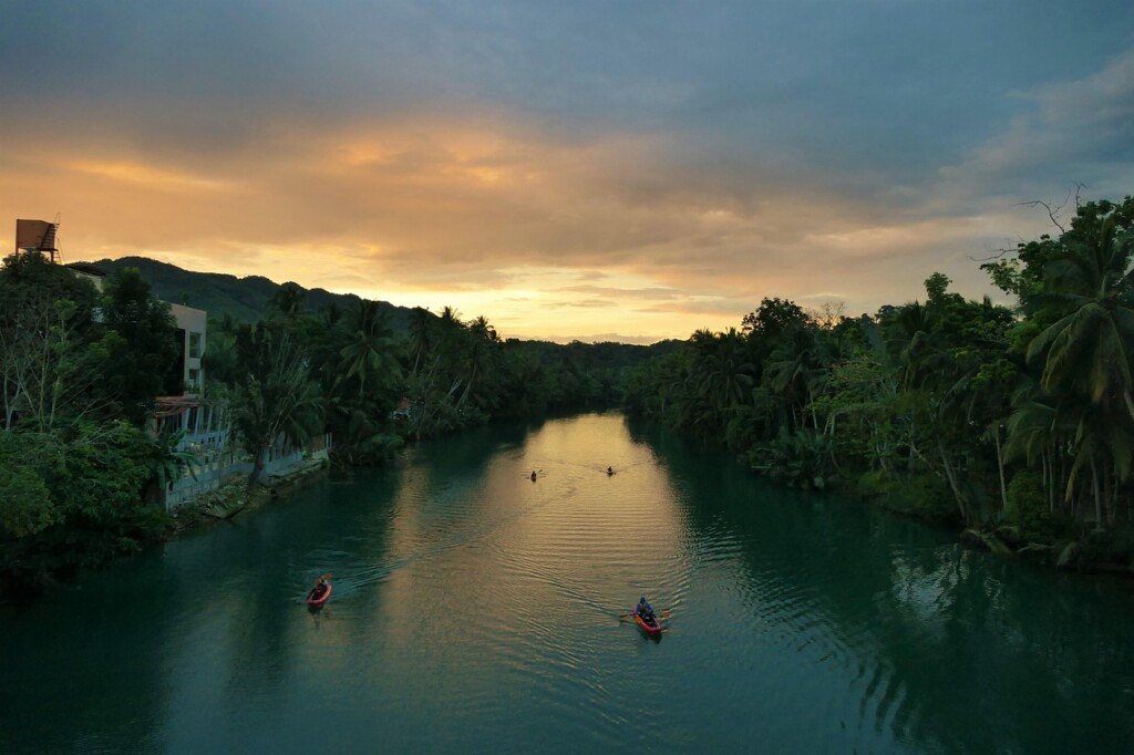 rivière à Bohol