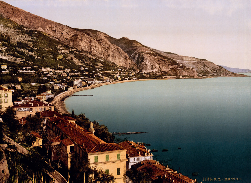 Vue sur Menton